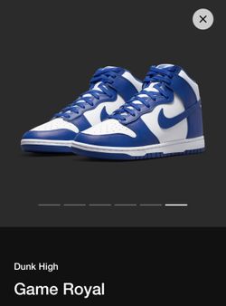 Dunk High Game Royal