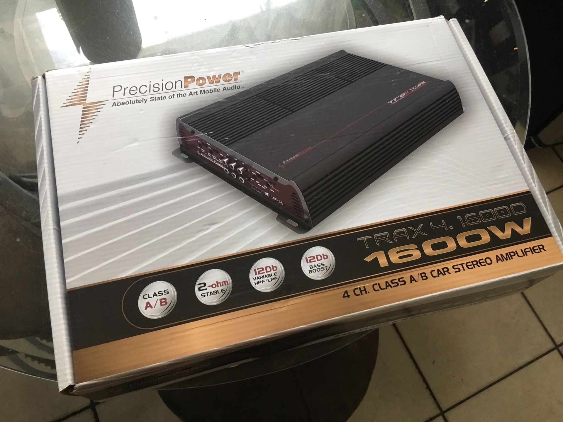 Precision Power Trax4.1600D 4ch 1600w Amp