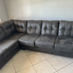 Dark Grey  Sectional Sofa