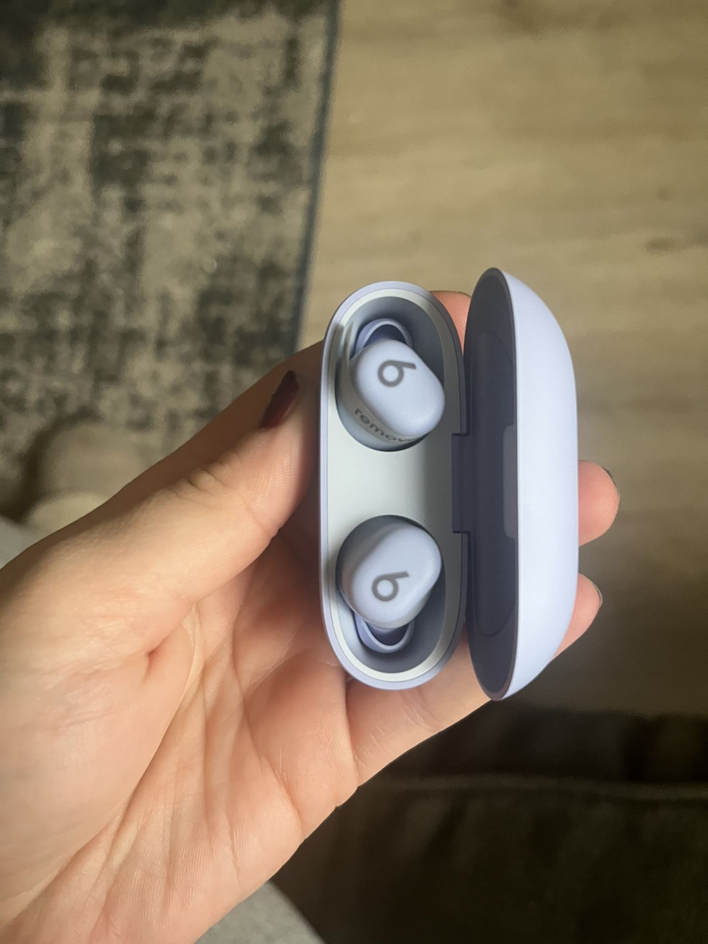 Beats Fit pros Stone Purple