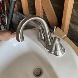 Bathroom Sink And Faucet