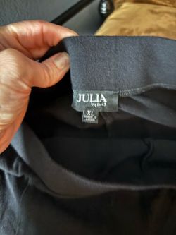 Women’s pants black with slits in them
