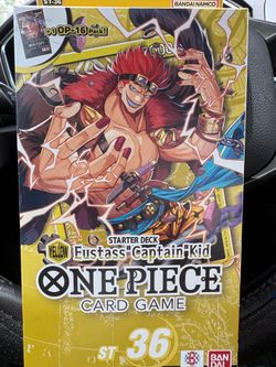 Bandai Namco One Piece Card Game Starter Deck Eustass "Captain" Kid ST-36