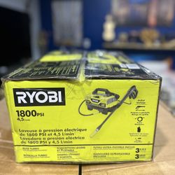 Ryobi Pressure Washer 1800 Psi