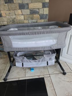 Gray Bassinet $60