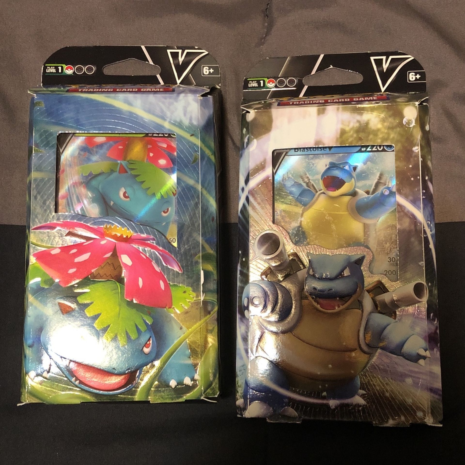 Venusaur & Blastoise V deck box Pokmon Cards Venusaur & Blastoise V deck box Pokmon Cards