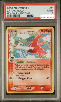 Psa 9 Latias Holon phantom holo