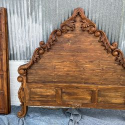 Jason Scott Magnolia King Bed reclaimed Teak