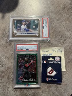Elly De La Cruz/ Bobby Witt Jr Baseball Cards