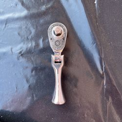 Mac Tools USA XRC5F Reversible Ratchet 3/8" Drive Chrome Flex Head Stubby A2