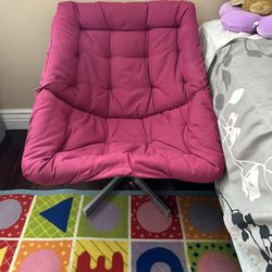 Pink soft, sling ￼chair