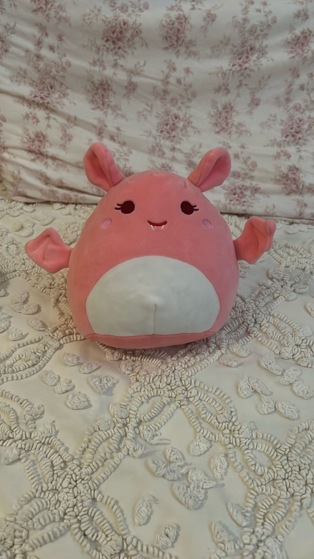 Pink Bat Plushie