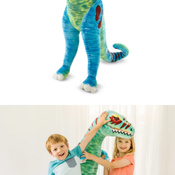 Melissa and Doug Dinosaur plushie- large