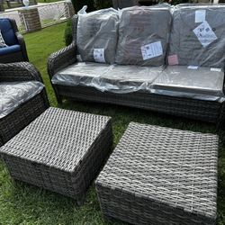 new outdoor patio set