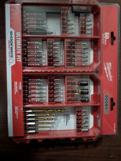 SHOCKWAVE Impact Duty Alloy Steel Screw Driver Bit Set (60-Piece)
