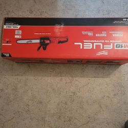 Milwaukee M18 Fuel 16"chainsaw Tool Olny Brand New  $200  Firm 