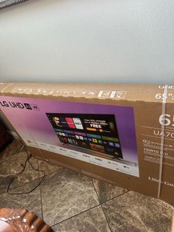Brand New 65” LG 4K UHD Smart TV – Sealed in Box