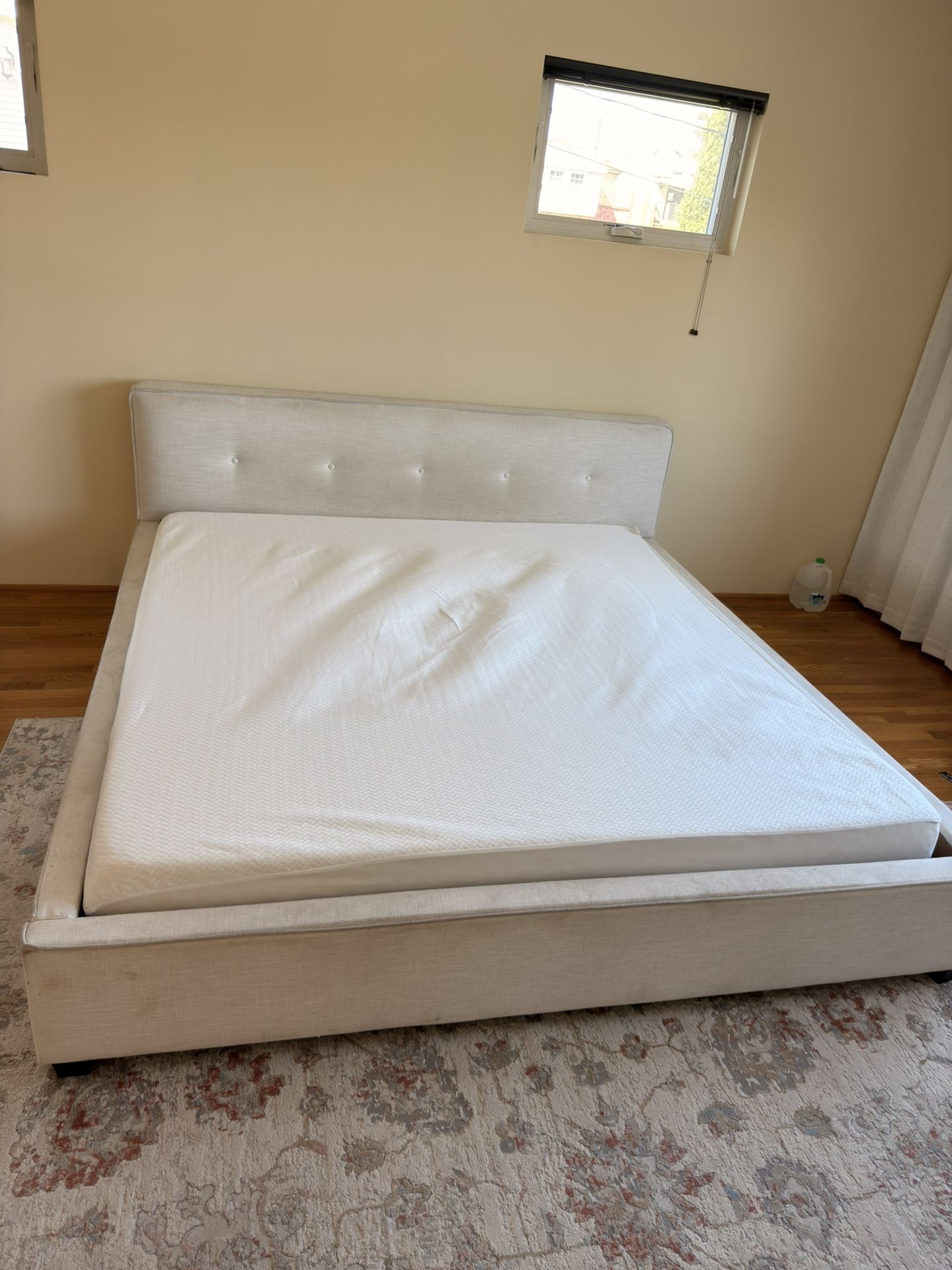 King Size Bed Frame & Mattress