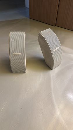Bose White Satellite Speakers Pair