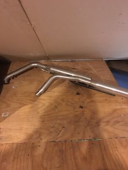 Stock softail exhaust