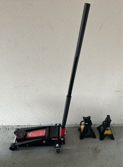Hydraulic Garage Jack with Jack Stands