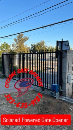 Solar Gate Opener