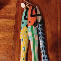 Rare Chesapeake Bay Ltd 3 hanging fish door decor