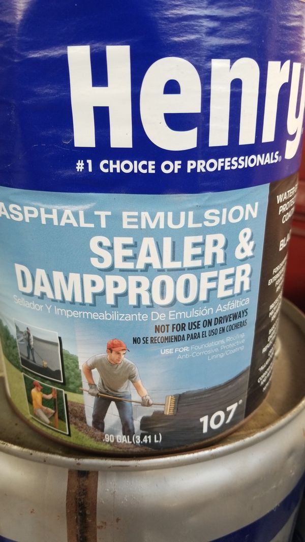 henry asphalt emulsion sealer and damp proofer henry asphalt emulsion sealer and damp proofer