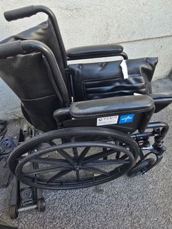 Wheelchair  barley used