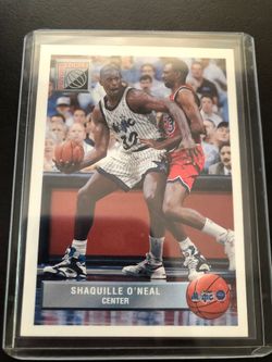 92-93 UD Shaq Insert Card