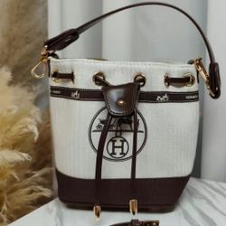 🔥New Dust Bag Transformation Bucket Bag Handmade Handmade Double Shoulder Strap Crossbody Tote Shoulder Bag