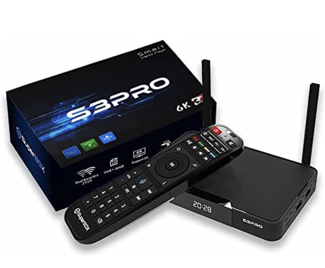 SuperBox S3 Pro Smart Media Player 6k 3D