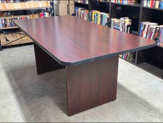 Mahogany Laminate Conference Table