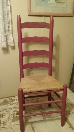 Ladder back chair