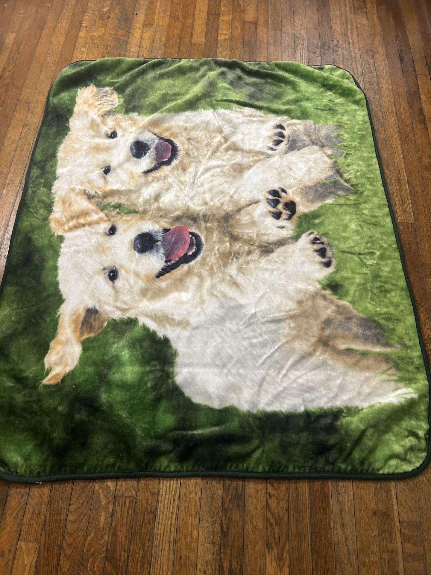 Puppy Blanket Throw