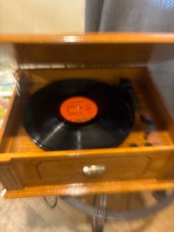 Record players and record albums $300