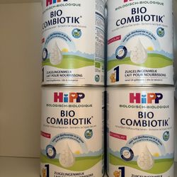 HiPP Dutch Bio Combiotik Stage 1 Infant Formula – 3 New Sealed Cans