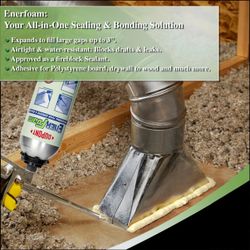 DuPont™ Enerfoam™ Professional Foam Sealant, 30oz, Full Pallet (64 Cases/768 Cans), Minimal-Expanding Adhesive Foam