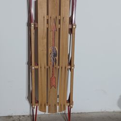 Vintage Flexible Flyer lll Wooden Sled