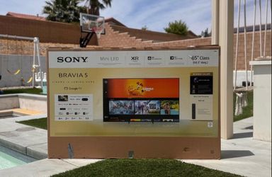 65” Sony Bravia 5 mini led tv