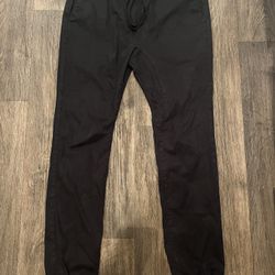 Black Joggers Pacsun