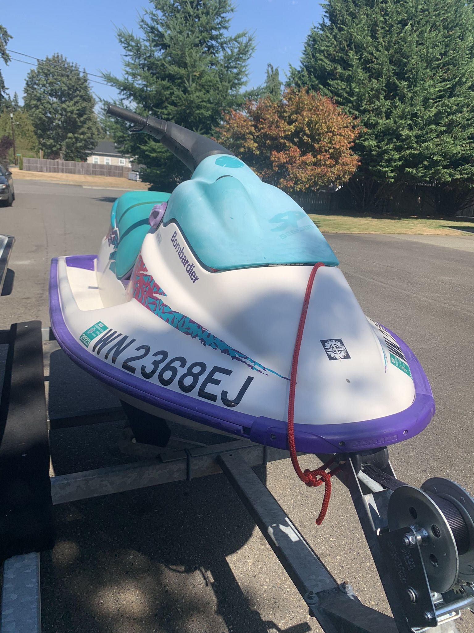 1995 Sea Doo SP Jet Ski Runs Great!