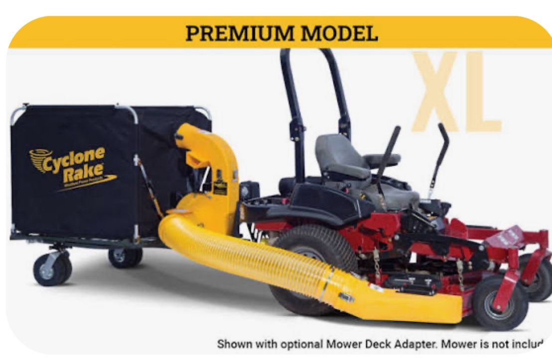 Cyclone XL Leaf Vac for Zero Turns