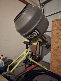 Ryobi Electric Cement Mixer