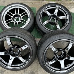Advan TC-4 Wheel 18x10.5 5x114.3 +15mm