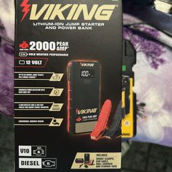 Viking 2000 Amp Jump starter Power Bank 