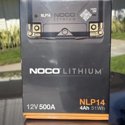Noco NLP14 500amp lithium battery