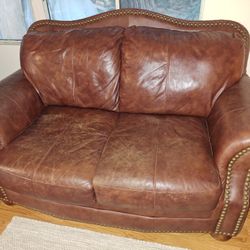 Leather Sofa Set