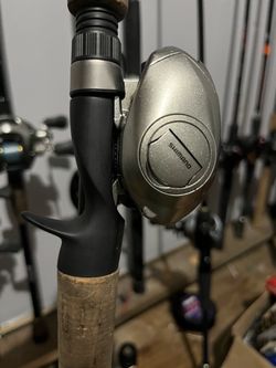 Shimano Citica 200e with Basspara Rod
