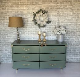 Sage Green Dresser - Sideboard - Buffet - Entertainment Center - Credenza -  TV Console for Sale in Phoenix, AZ - OfferUp